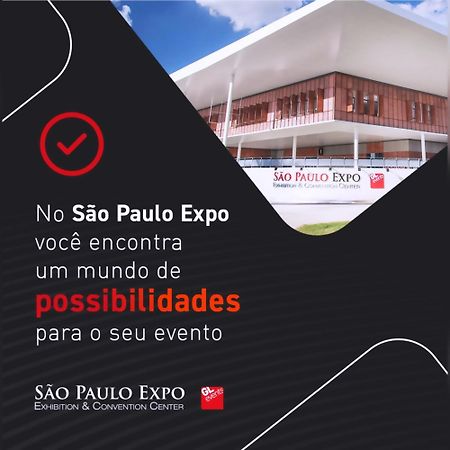 Sp Expo Suites 350M Do Evento - Metro Jabaquara 2Km Aeroporto De Congonhas São Paulo Eksteriør billede